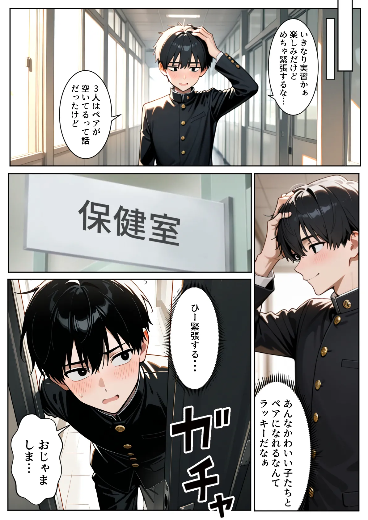 ぱにぱに どきどきセックス学園 保健授業でハーレム性活 - Image 8