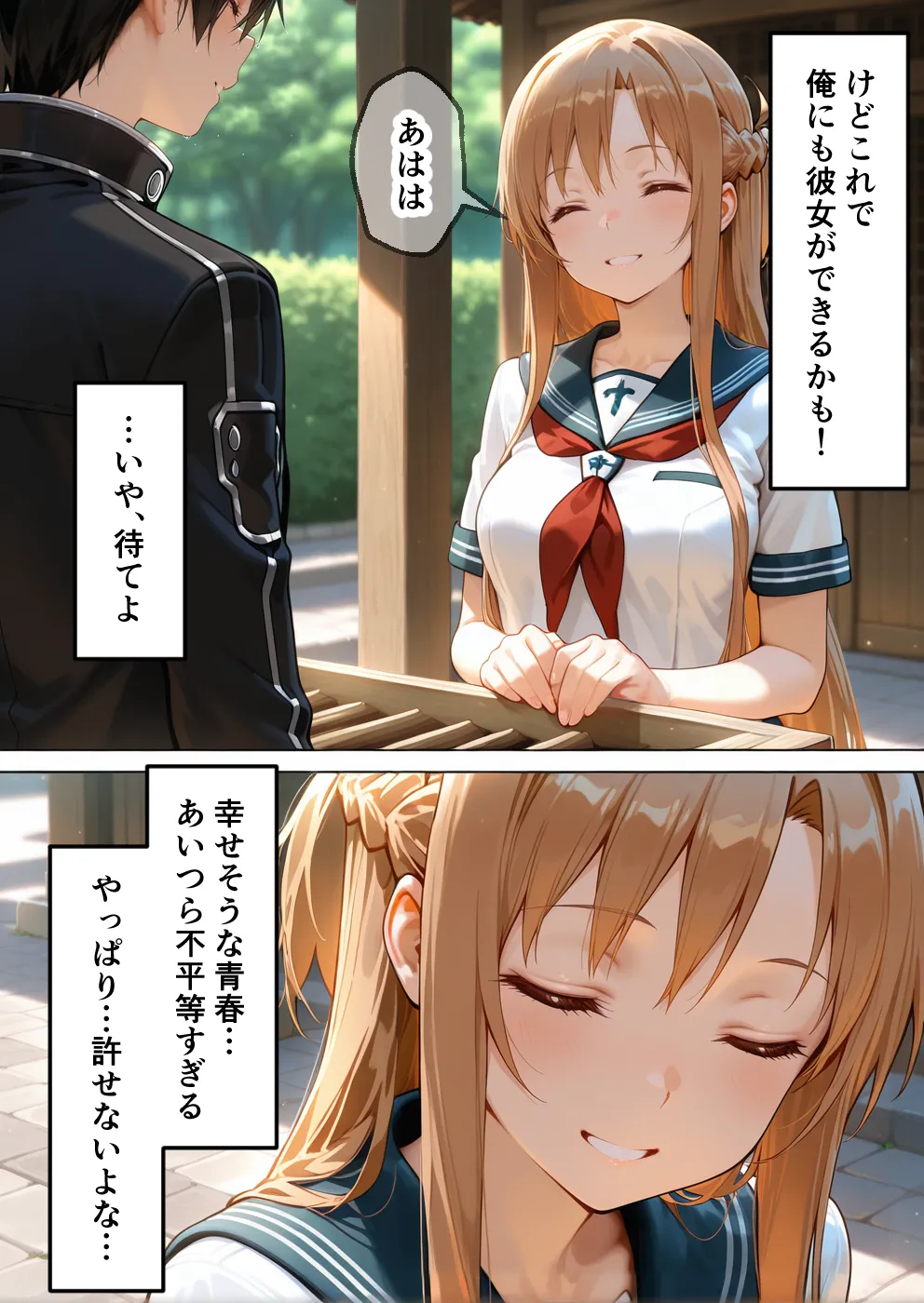 えちち工房 淫紋によって快楽 何度もイかされ寝取られる アスナ編 - Image 14