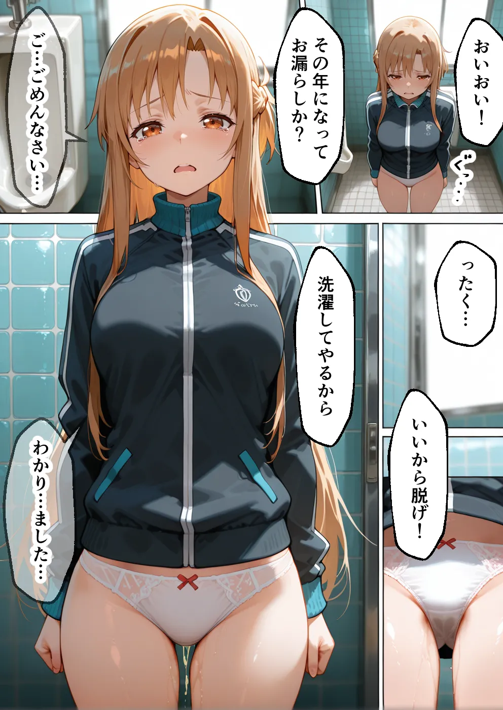 えちち工房 淫紋によって快楽 何度もイかされ寝取られる アスナ編 - Image 43