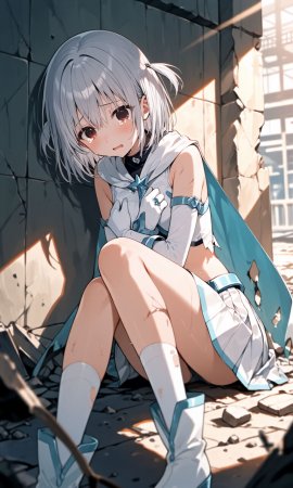 えすおー 魔法少女シャインハート 完全敗北 -悪ノ組織ニ拉致サレル少女達 - Page 129