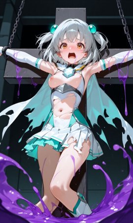えすおー 魔法少女シャインハート 完全敗北 -悪ノ組織ニ拉致サレル少女達 - Page 194