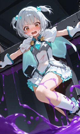 えすおー 魔法少女シャインハート 完全敗北 -悪ノ組織ニ拉致サレル少女達 - Page 196