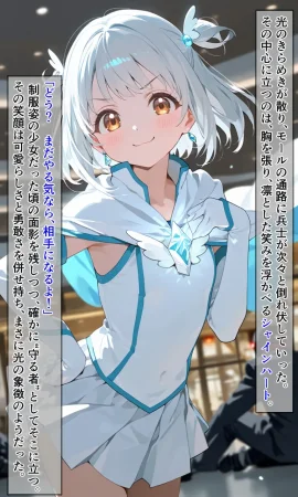 えすおー 魔法少女シャインハート 完全敗北 -悪ノ組織ニ拉致サレル少女達 - Page 8