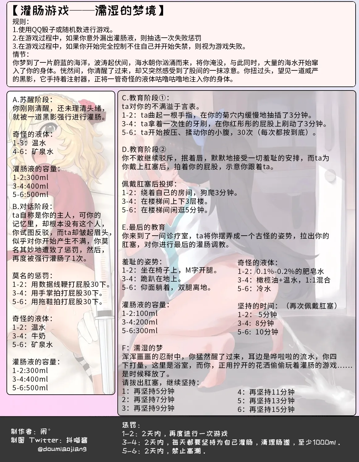 抖喵家轮盘游戏个人性癖整理 - Image 127