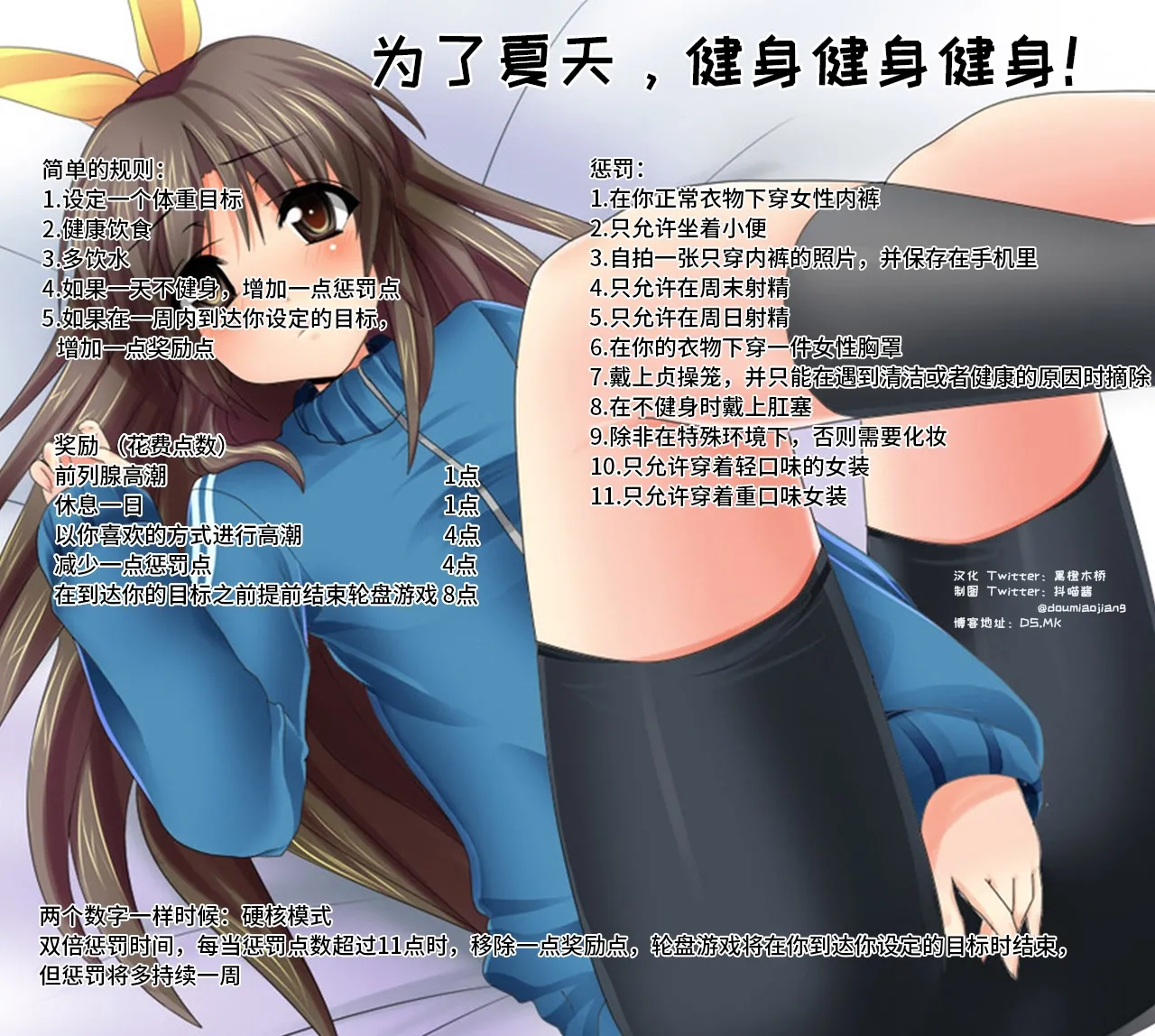 抖喵家轮盘游戏个人性癖整理 - Image 147