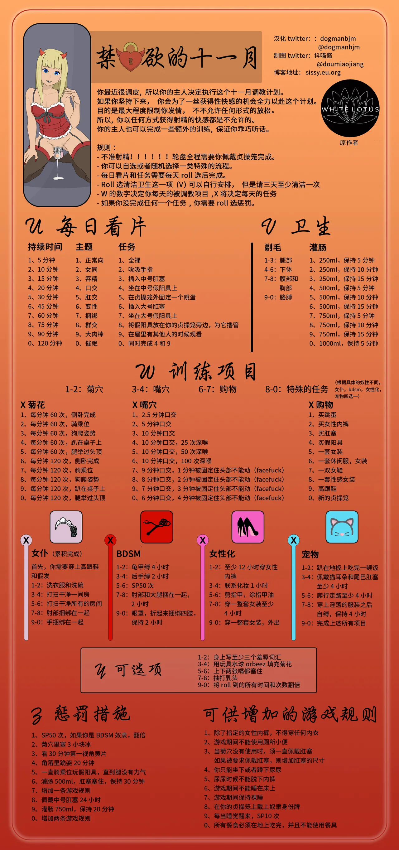 抖喵家轮盘游戏个人性癖整理 - Image 152