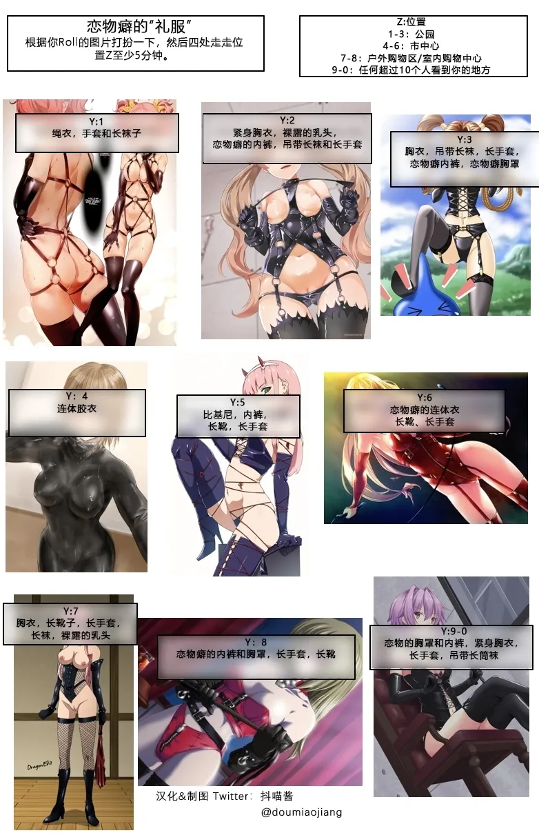 抖喵家轮盘游戏个人性癖整理 - Image 175