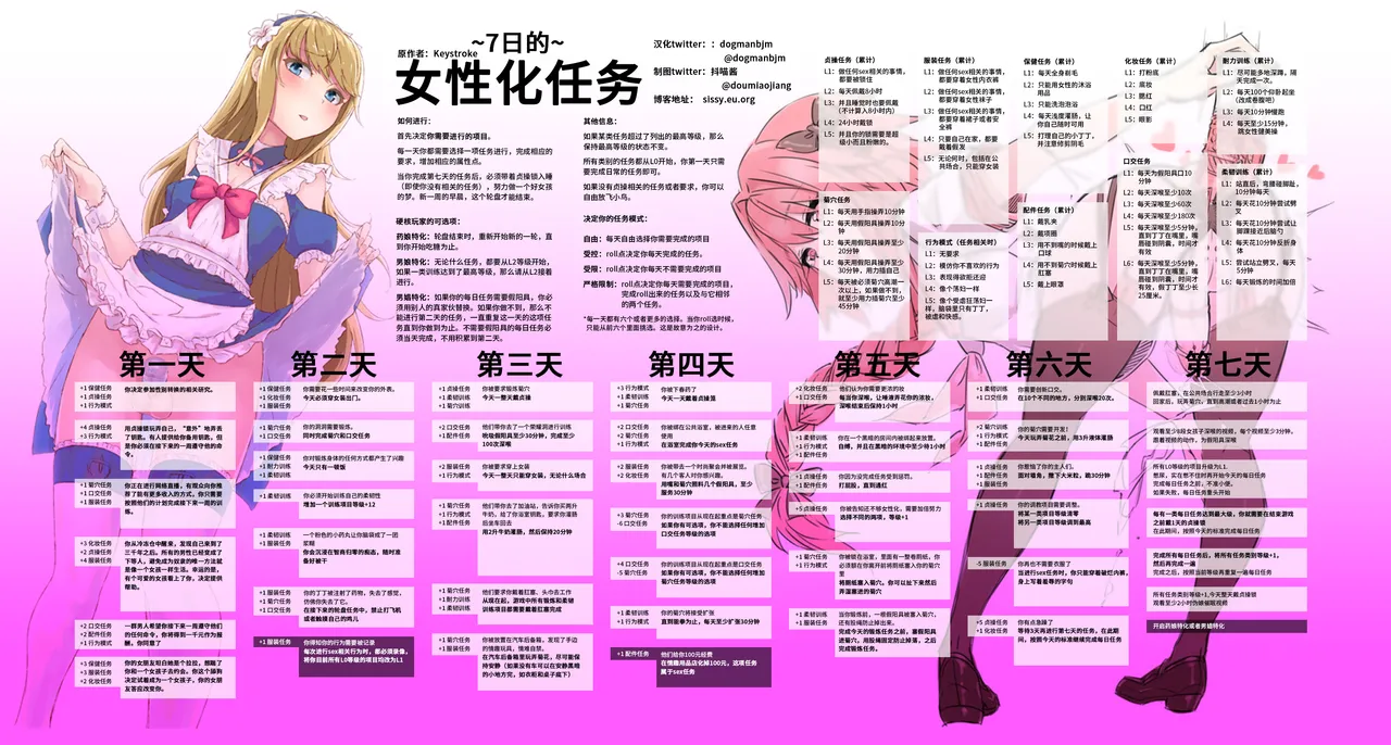 抖喵家轮盘游戏个人性癖整理 - Image 23