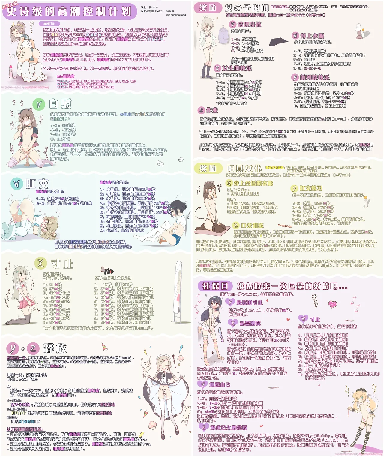 抖喵家轮盘游戏个人性癖整理 - Image 257