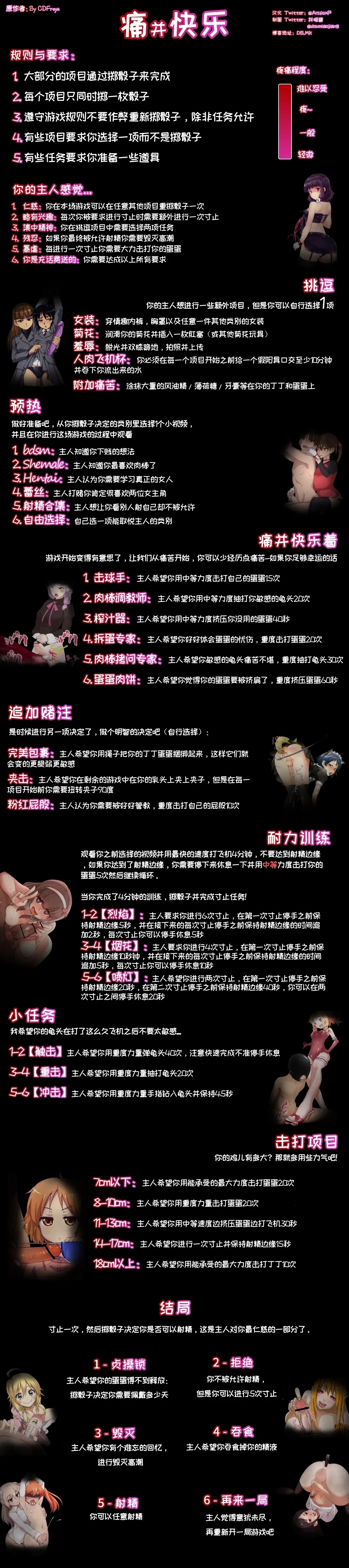 抖喵家轮盘游戏个人性癖整理 - Image 272