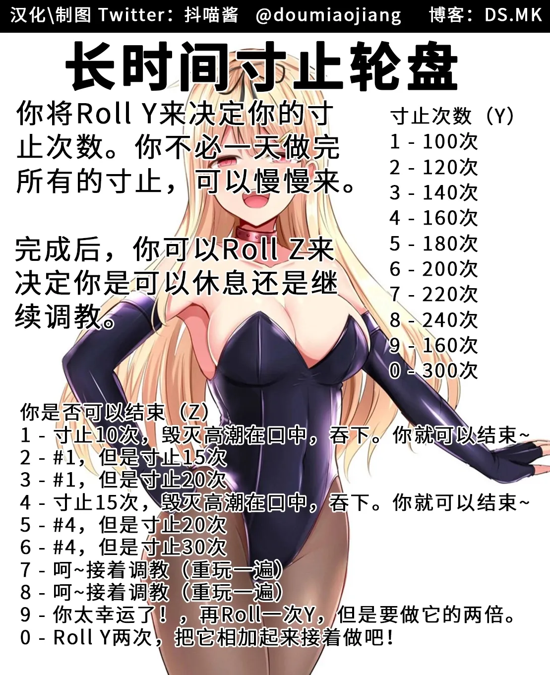 抖喵家轮盘游戏个人性癖整理 - Image 327