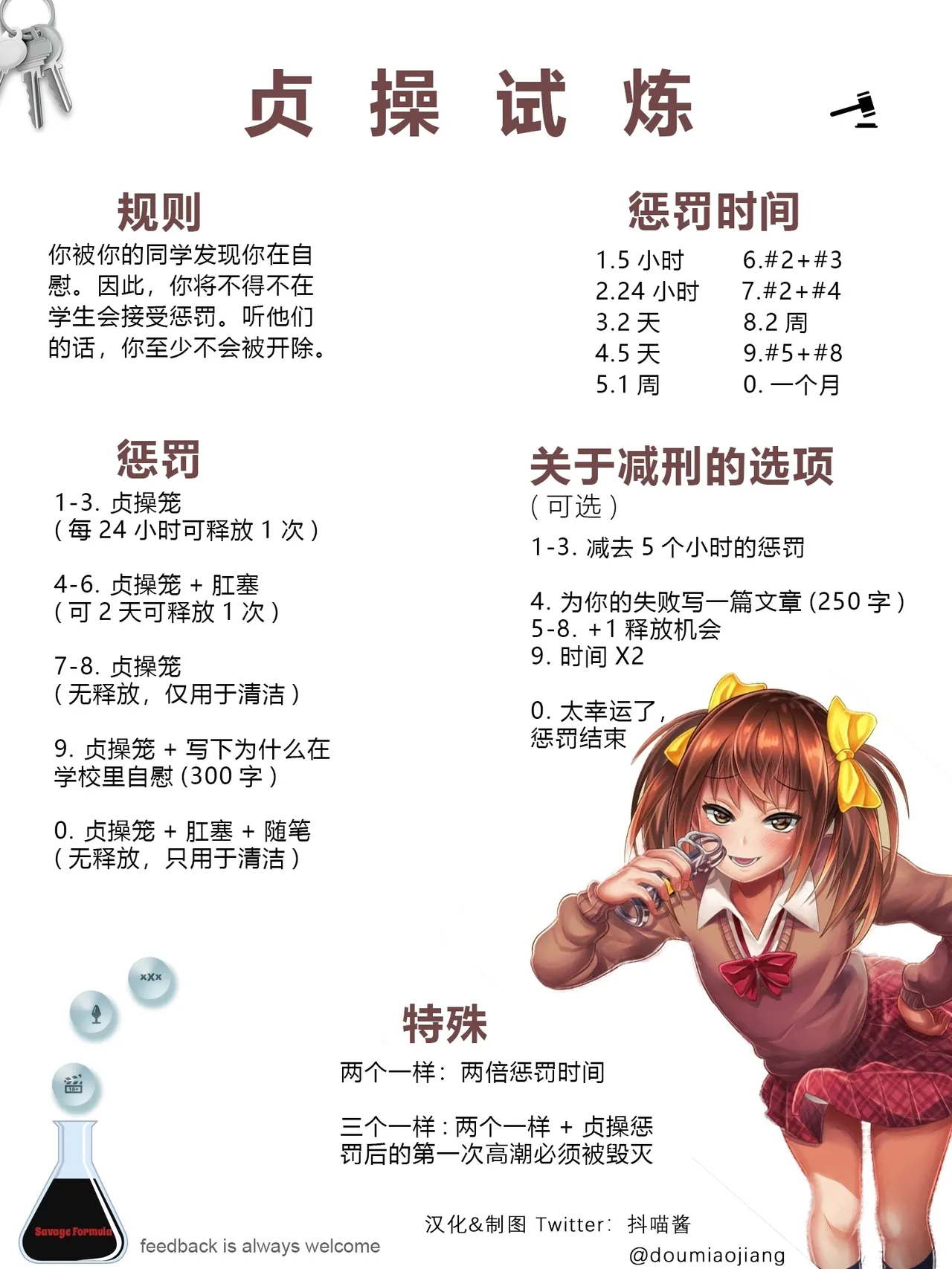 抖喵家轮盘游戏个人性癖整理 - Image 334