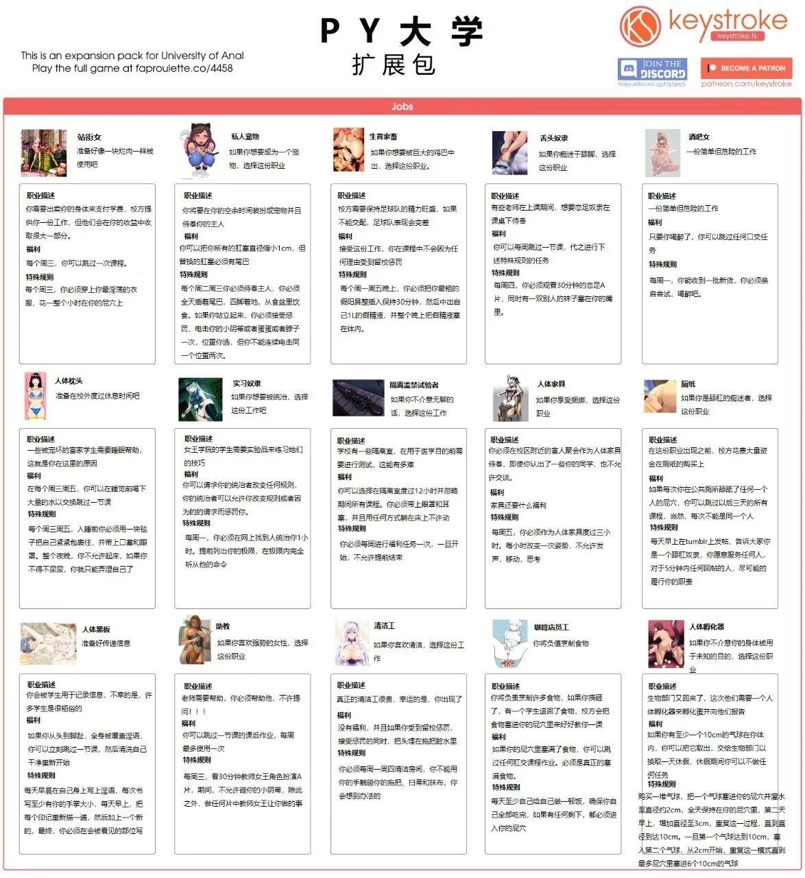 抖喵家轮盘游戏个人性癖整理 - Image 49