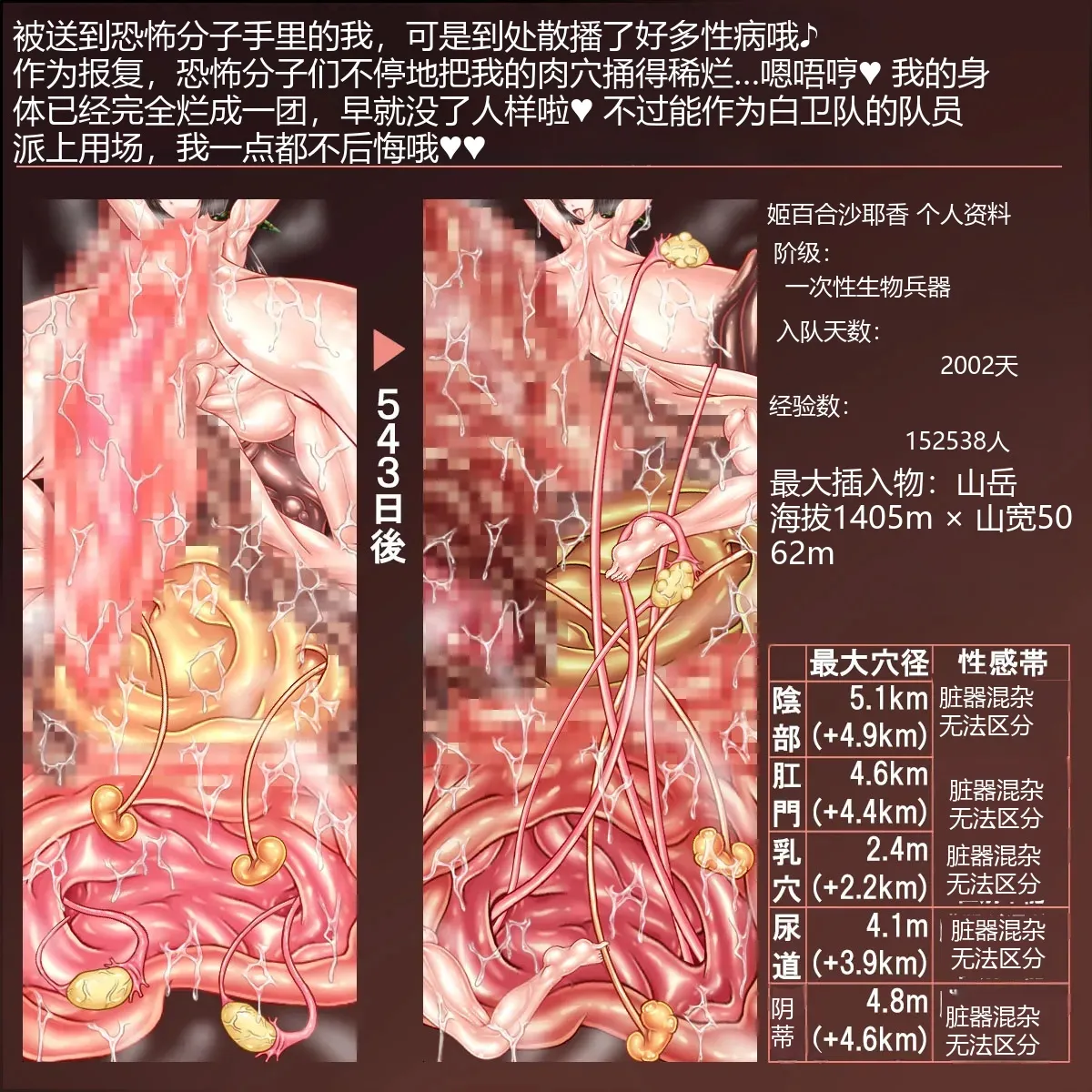 サークルひとり 訓練でしごかれて廃肉袋になり果てた女兵士肉穴は大型兵器の格納庫有条色狗个人汉化 - Image 117