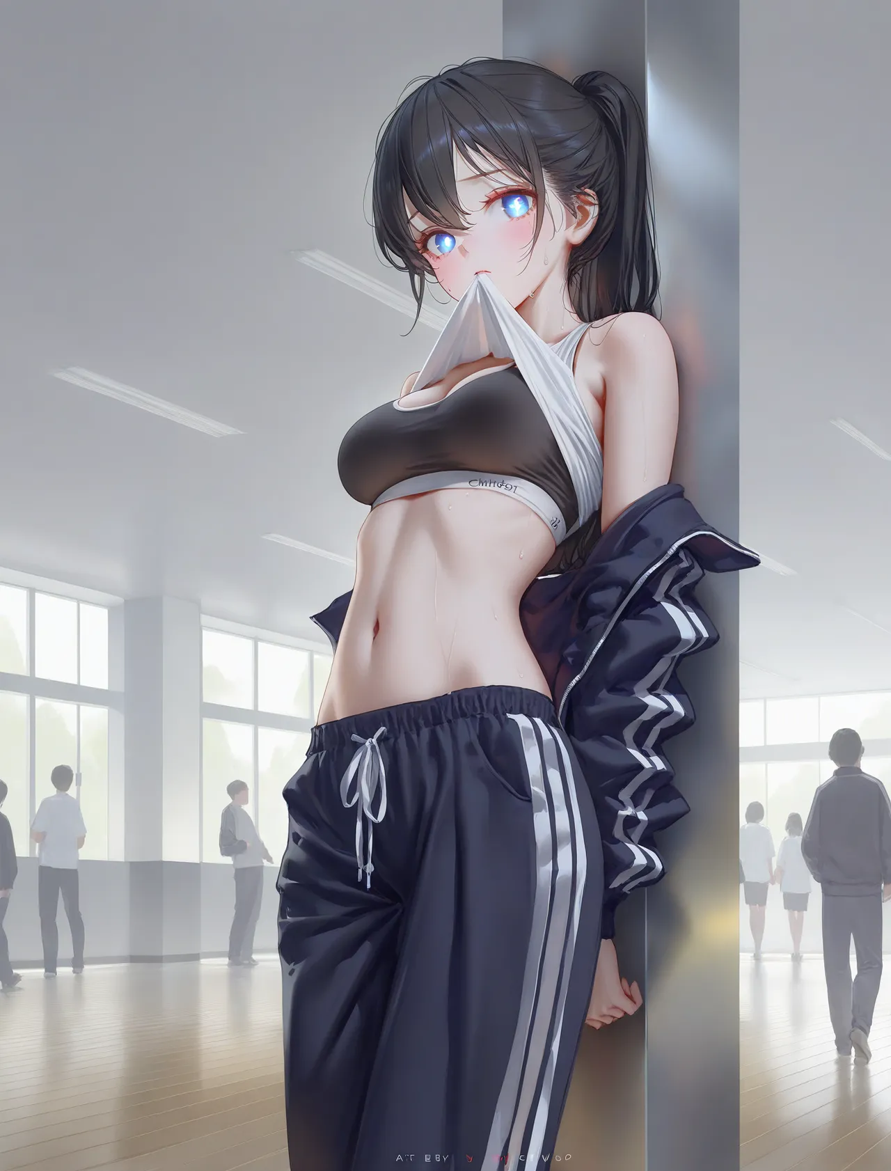 幻想支線愛と夢物語 高校教室彼女妊娠透け - Image 34