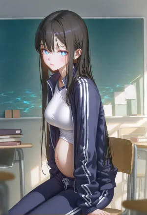 幻想支線愛と夢物語 高校教室彼女妊娠透け - Page 15