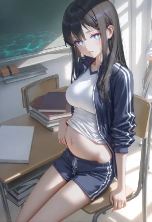 幻想支線愛と夢物語 高校教室彼女妊娠透け - Page 16