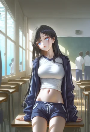 幻想支線愛と夢物語 高校教室彼女妊娠透け - Page 19