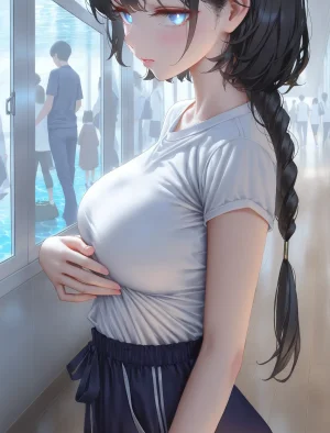 幻想支線愛と夢物語 高校教室彼女妊娠透け - Page 24