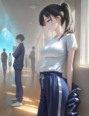 幻想支線愛と夢物語 高校教室彼女妊娠透け - Page 25