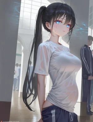 幻想支線愛と夢物語 高校教室彼女妊娠透け - Page 40