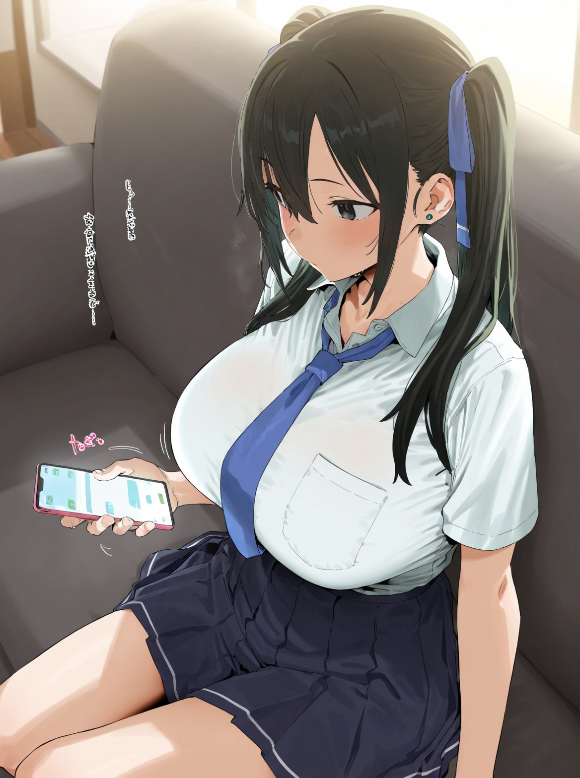 大トロ定食１０年ぶりに会った爆乳姪っ子と一緒にお風呂に入る話 - Image 2