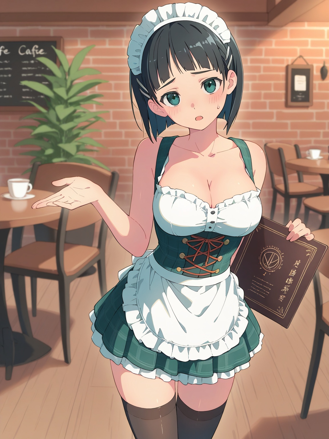 桐ヶ谷直葉 メイド 娼館 - Image 2