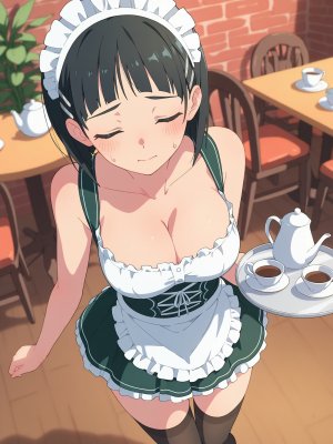 桐ヶ谷直葉 メイド 娼館 - Page 4