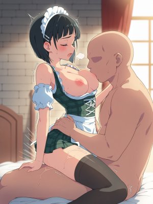 桐ヶ谷直葉 メイド 娼館 - Page 46