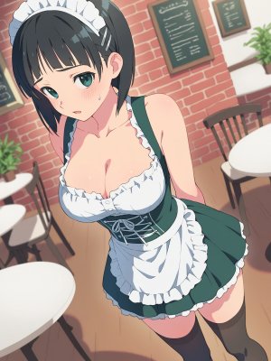 桐ヶ谷直葉 メイド 娼館 - Page 6