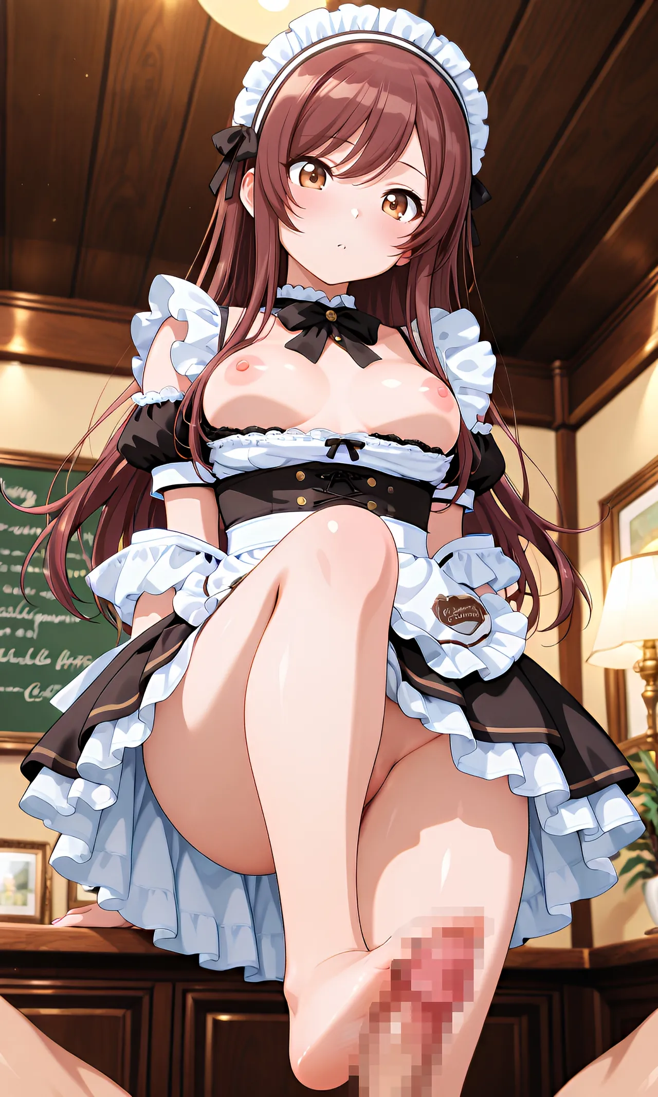 大崎甘奈ちゃんメイドでふたりエッチ - Image 53