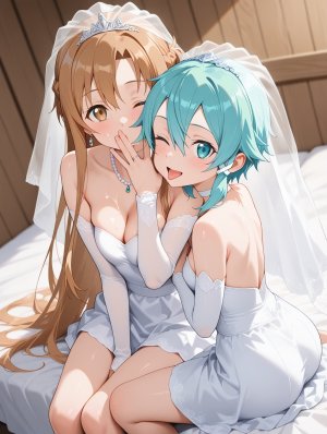 アスナシノン 花嫁コス - Page 12