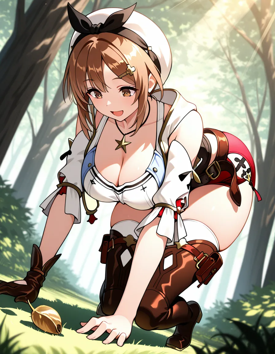 ライザと秘密の森林浴 - Image 24