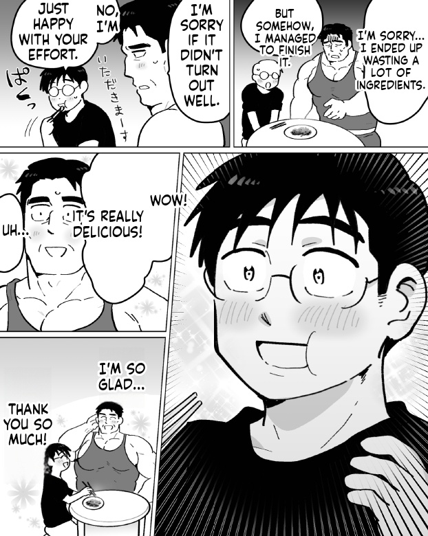 石がぼくの筋肉巨根パパになった話前編 - Image 26