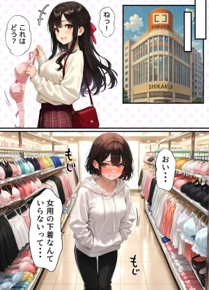 晴天艦 女体化したオレが清楚系ビッチの妹のせいでチャラ男に強メス堕ち - Page 11