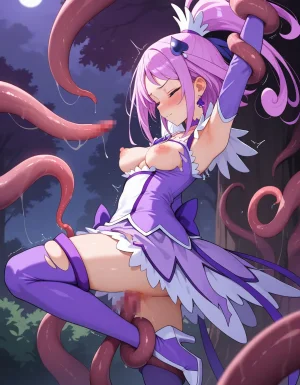 キュアソード敗辱_触手に折れる愛の剣 - Page 41