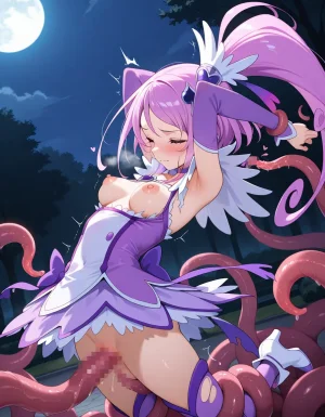 キュアソード敗辱_触手に折れる愛の剣 - Page 43