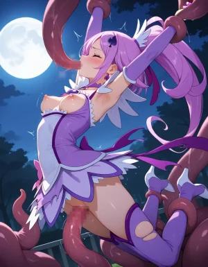 キュアソード敗辱_触手に折れる愛の剣 - Page 45