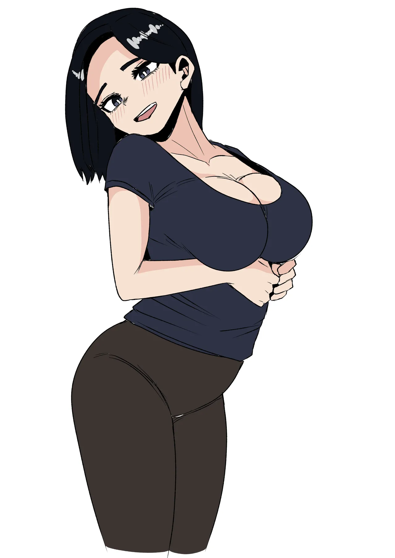 息子からのエッチの誘いを断って悩む母親の話 - Image 3