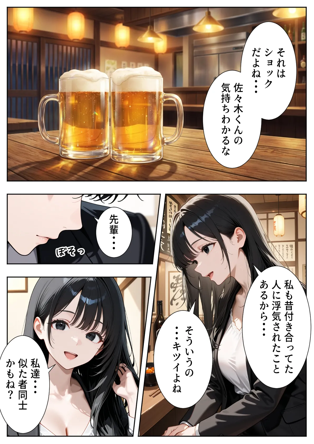 ぱにぱに 新卒入社した俺の社内恋愛事情 純情先輩と小悪魔同期ちゃん - Image 19