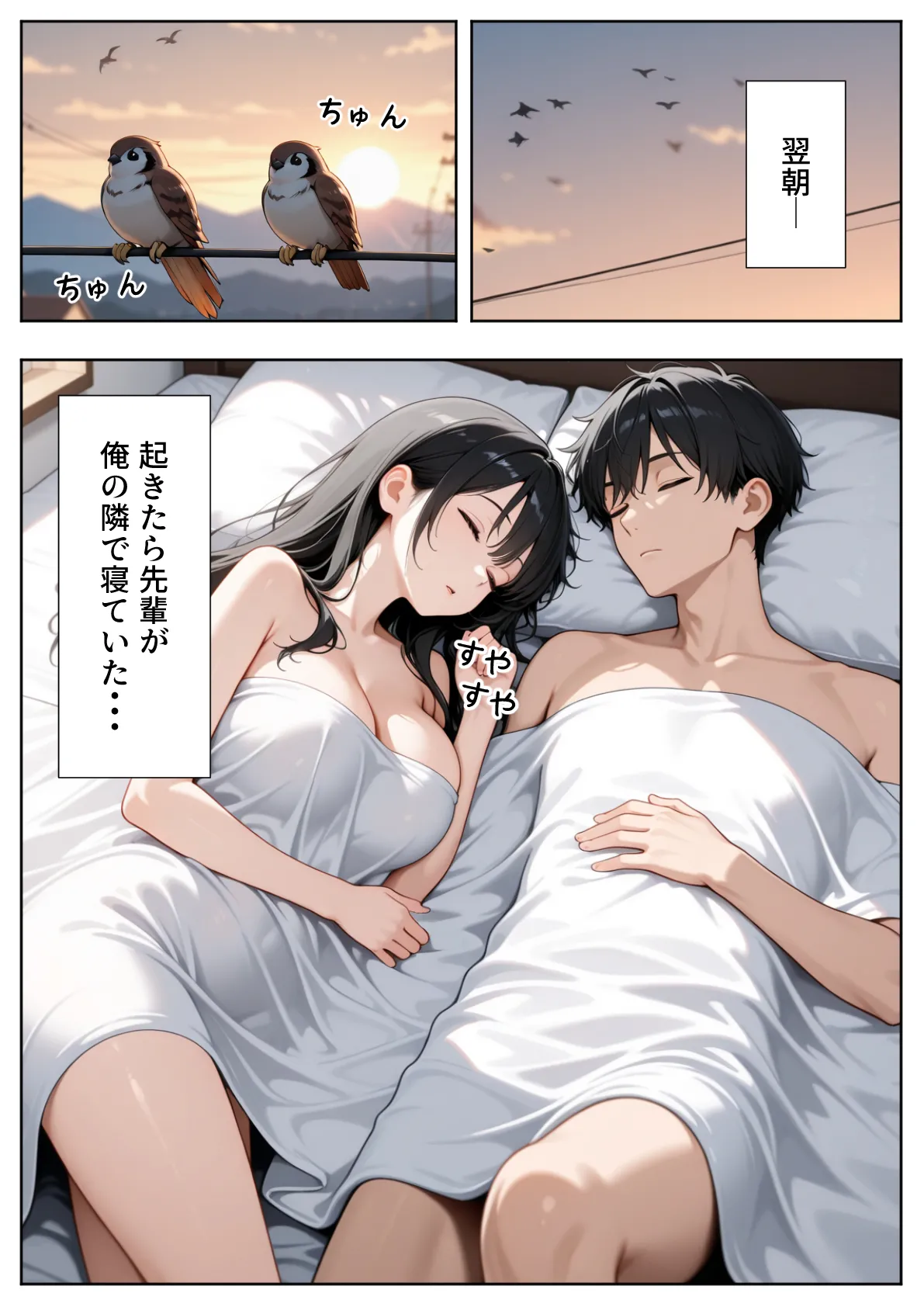 ぱにぱに 新卒入社した俺の社内恋愛事情 純情先輩と小悪魔同期ちゃん - Image 21