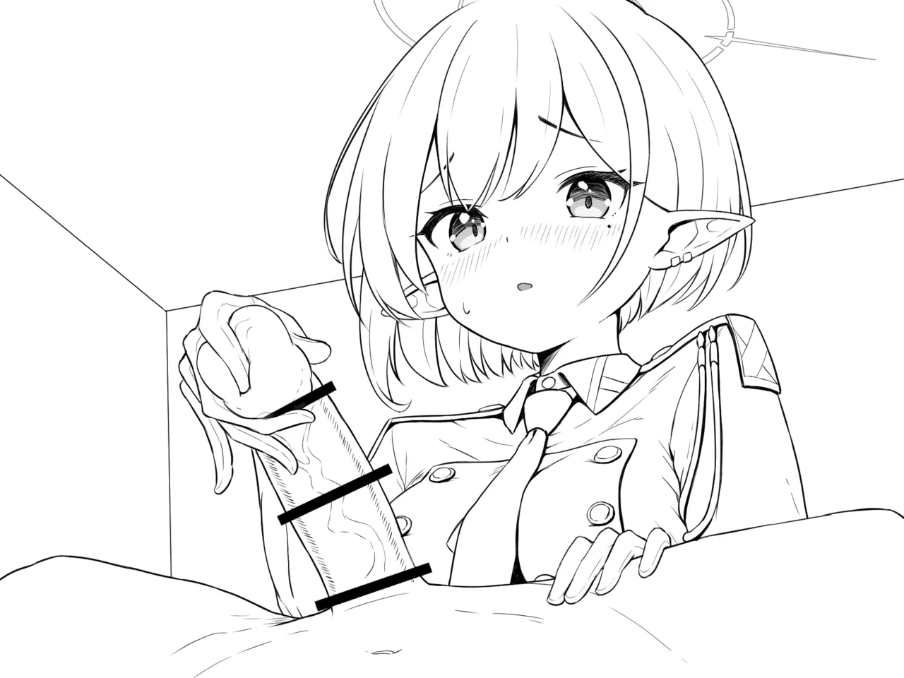 神戸ナギ アオイ 手コキ ブルーアーカイブ - Image 42