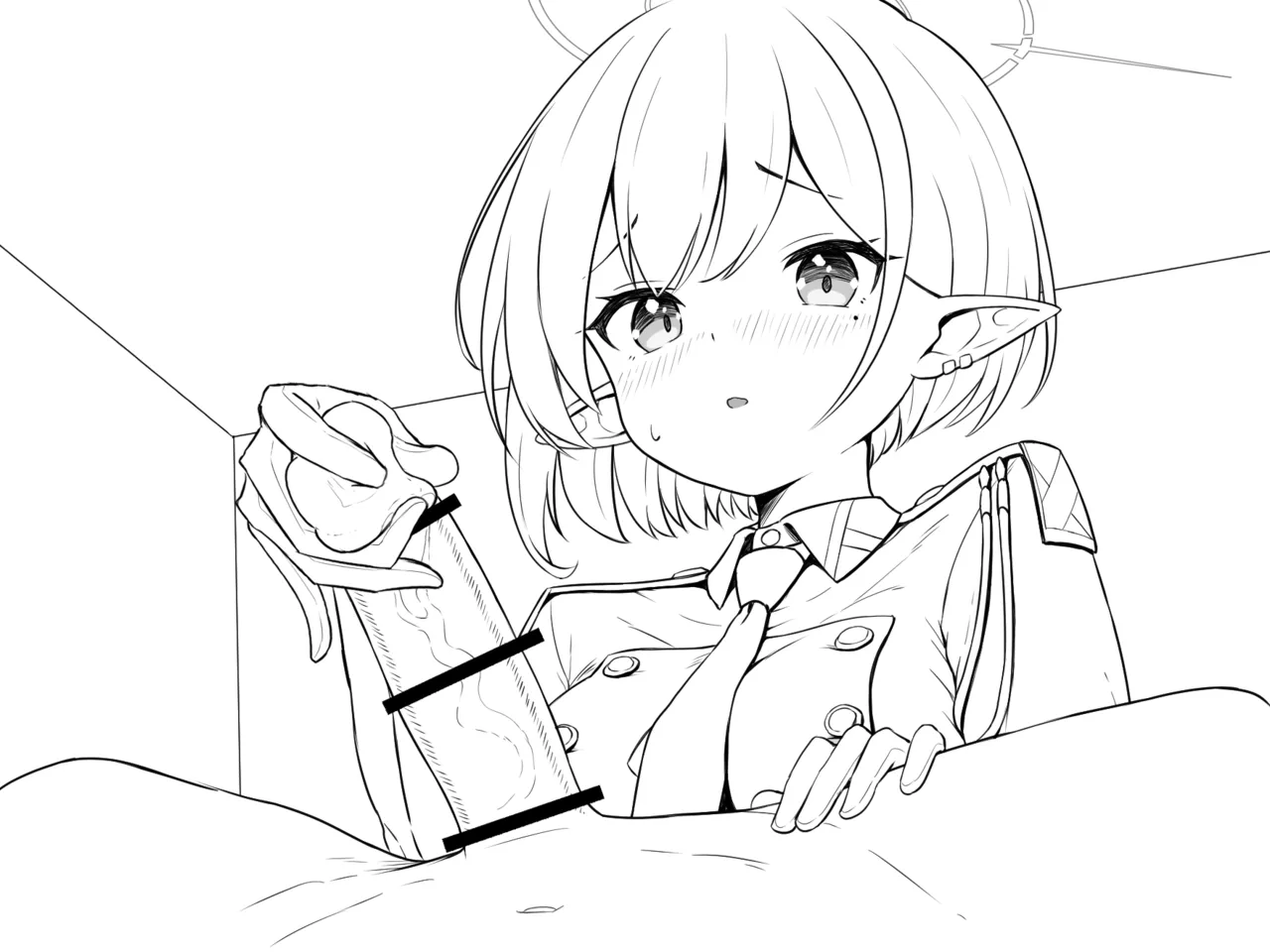 神戸ナギ アオイ 手コキ ブルーアーカイブ - Image 46