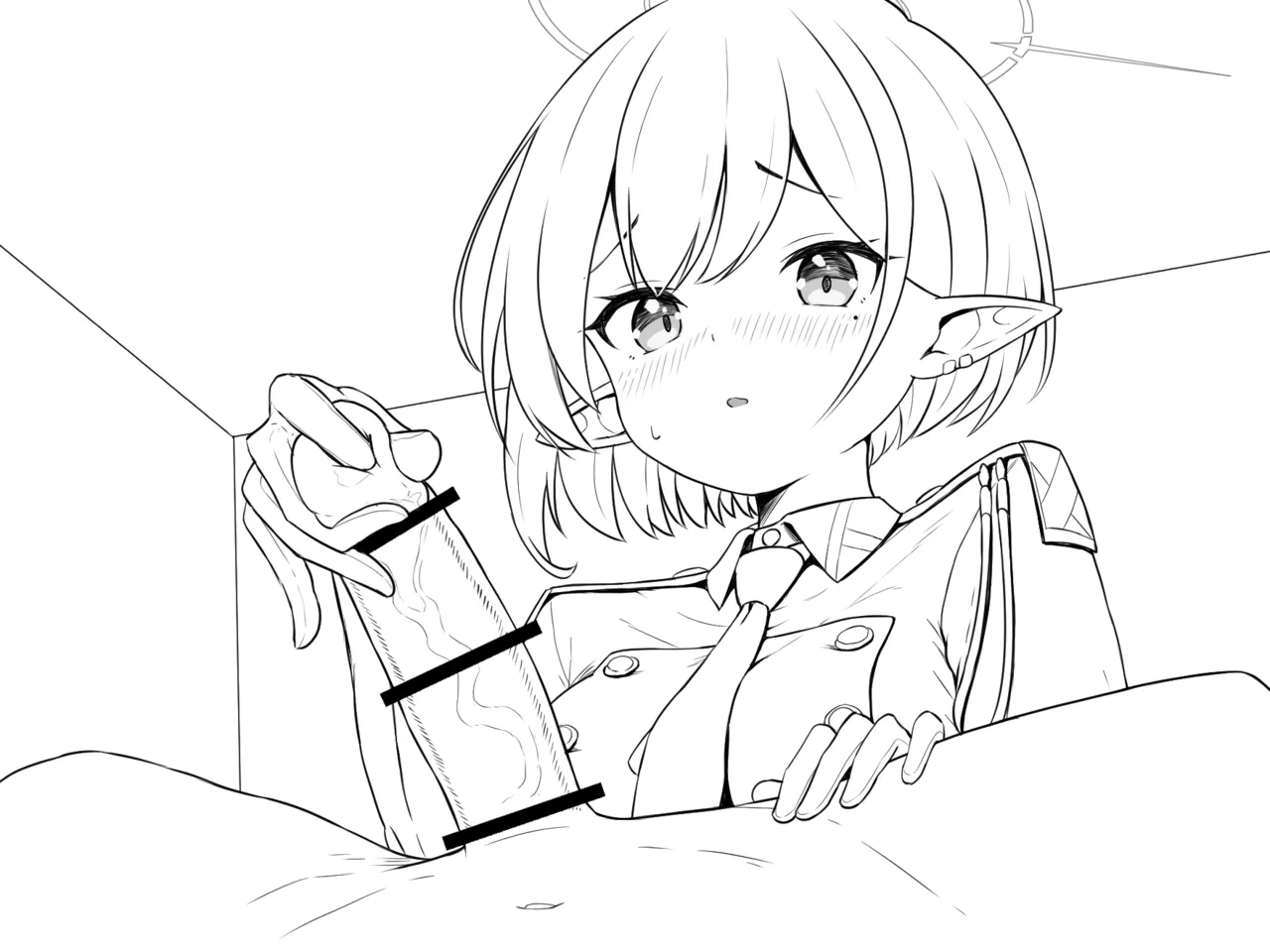 神戸ナギ アオイ 手コキ ブルーアーカイブ - Image 47