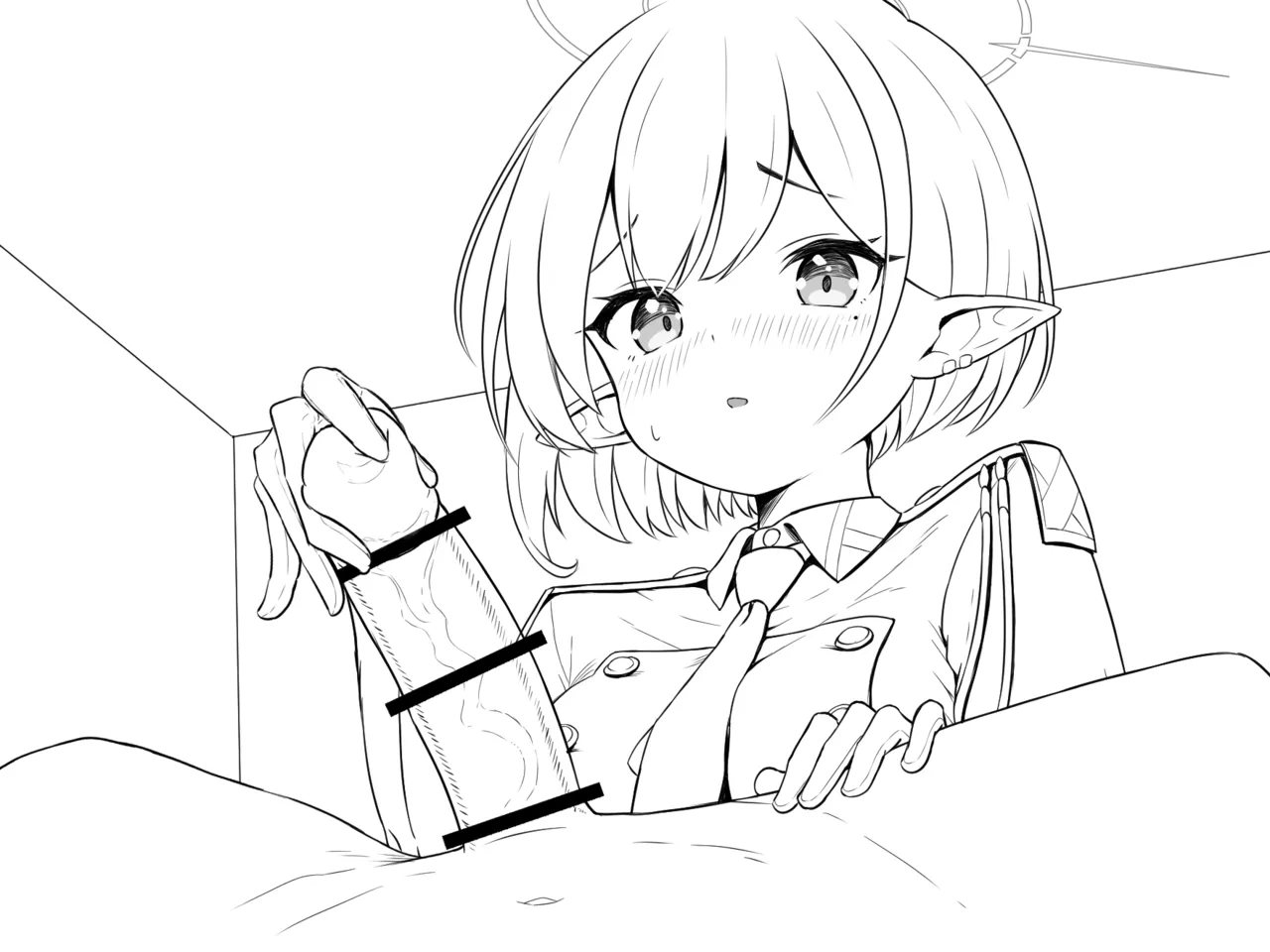 神戸ナギ アオイ 手コキ ブルーアーカイブ - Image 49