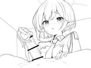 神戸ナギ アオイ 手コキ ブルーアーカイブ - Page 46