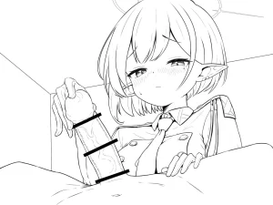 神戸ナギ アオイ 手コキ ブルーアーカイブ - Page 51