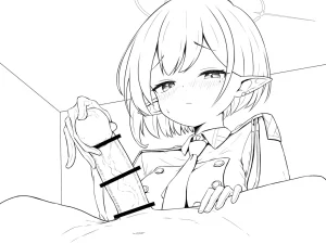 神戸ナギ アオイ 手コキ ブルーアーカイブ - Page 52