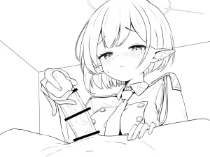 神戸ナギ アオイ 手コキ ブルーアーカイブ - Page 55