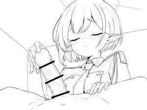 神戸ナギ アオイ 手コキ ブルーアーカイブ - Page 63